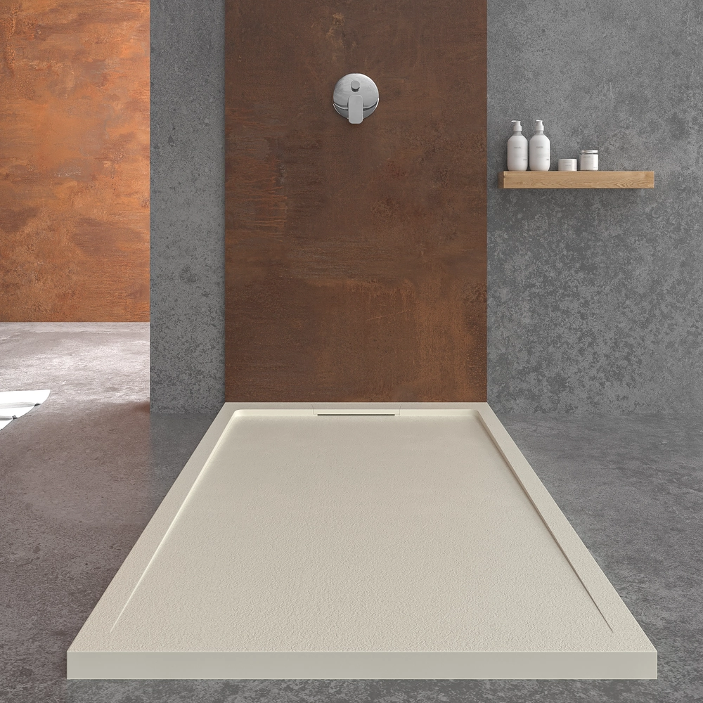Varobath plato ducha style blanco crema ral 9001 5.webp