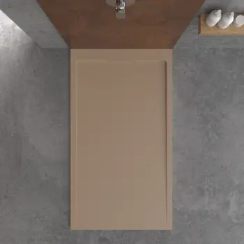 Varobath plato ducha style moka ral 1019 2.webp