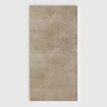 Plato de ducha 3D Plaster efecto cemento ZENTHIR - vista frontal