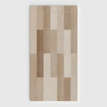 Plato de ducha 3D Plaster efecto madera Abaryon - vista frontal
