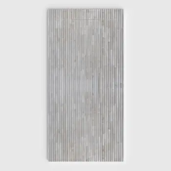 Plato de ducha 3D Plaster efecto madera Olmira - vista frontal