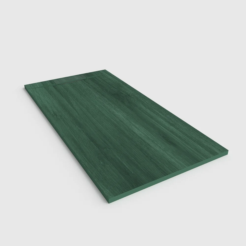 Plato de ducha 3D Plaster efecto madera ROBANTE - vista en perspectiva