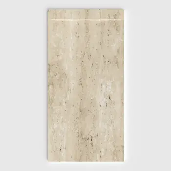 Plato de ducha 3D Plaster efecto mármol ELBIONIA - vista frontal