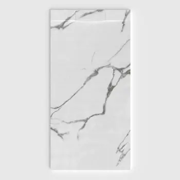 Plato de ducha 3D Plaster efecto mármol ERONTHEA - vista frontal