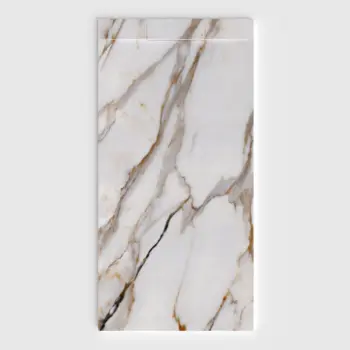 Plato de ducha 3D Plaster efecto mármol Lunareth - vista frontal