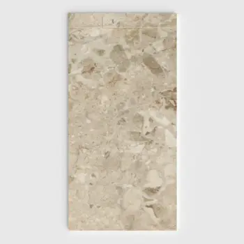 Plato de ducha 3D Plaster efecto mármol Luxonio - vista frontal