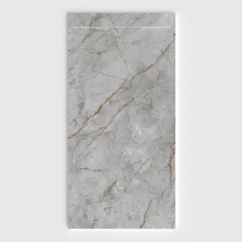 Plato de ducha 3D Plaster efecto mármol Zaffirium - vista frontal