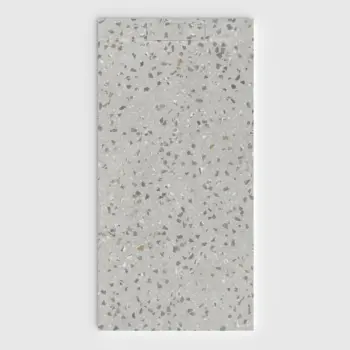 Plato de ducha 3D Plaster efecto terrazo CRETTARIO - vista frontal